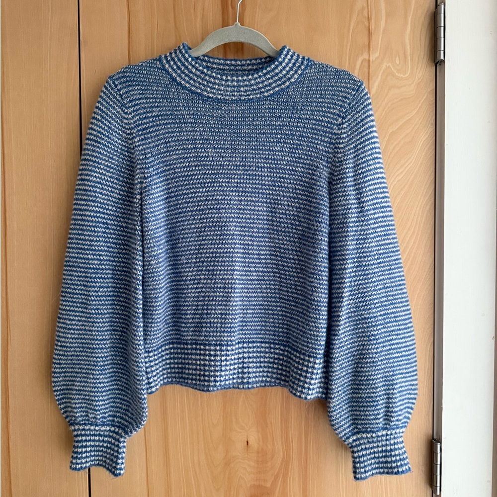 Rolla’s Blue and White Gigi Sweater